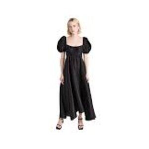 Brand New Black Silk Azeeza Dress- Sz. XS